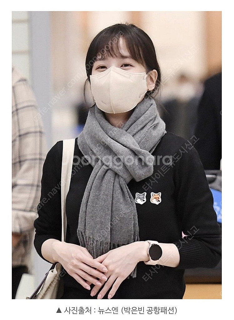 (정품)메종키츠네 더블 폭스헤드 패치 여우 로고 여성 ...--3
