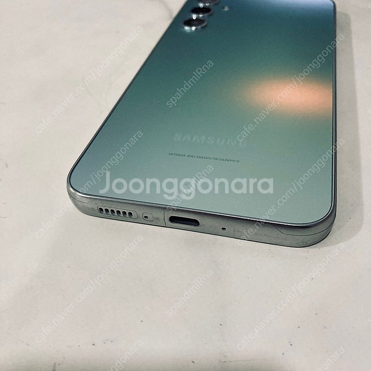 갤럭시 A34 실버 128기가 매우깔끔한기기 8만5천원...--2