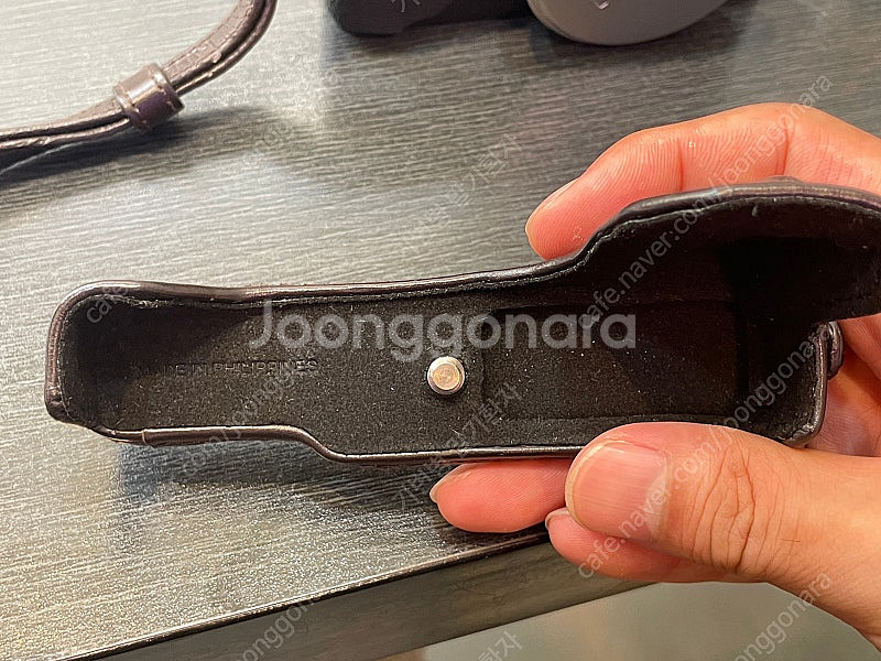 후지 x70 정품 케이스 blc-x70 고동색 팝니다--2