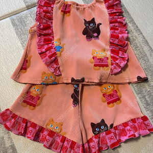 베베베베 고양이 상하복 S