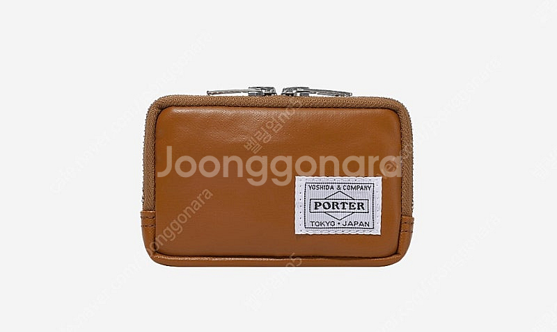[새상품] 포터 프리스타일 코인 케이스 카멜--0
