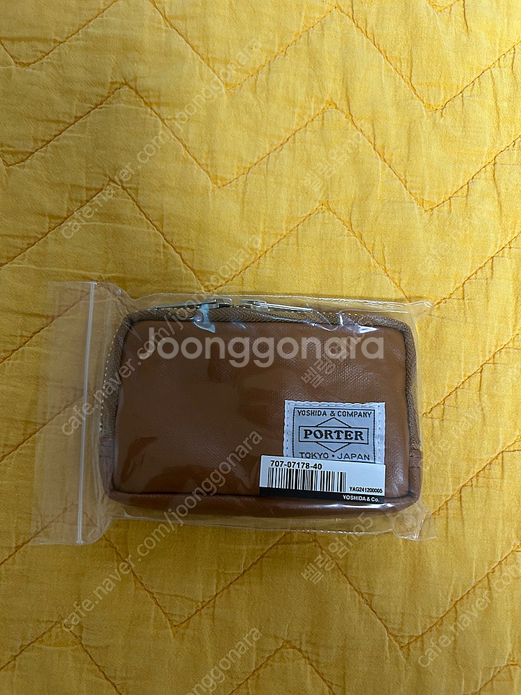 [새상품] 포터 프리스타일 코인 케이스 카멜--1