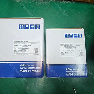 ls산전 인버터 팝니다. LSLV0040100C-4EONN 1대. LSLV0015100C-4EONN 1대 박스 미개봉 팝니다