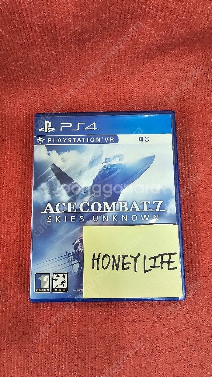(중고)PS4 에이스컴뱃7 판매합니다--0