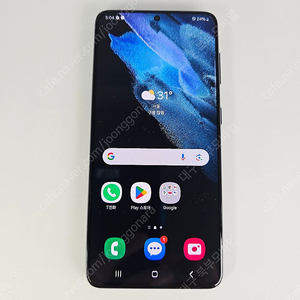 갤럭시 S21 256GB 블랙 A급 무잔상 공기계 중고폰 알뜰폰