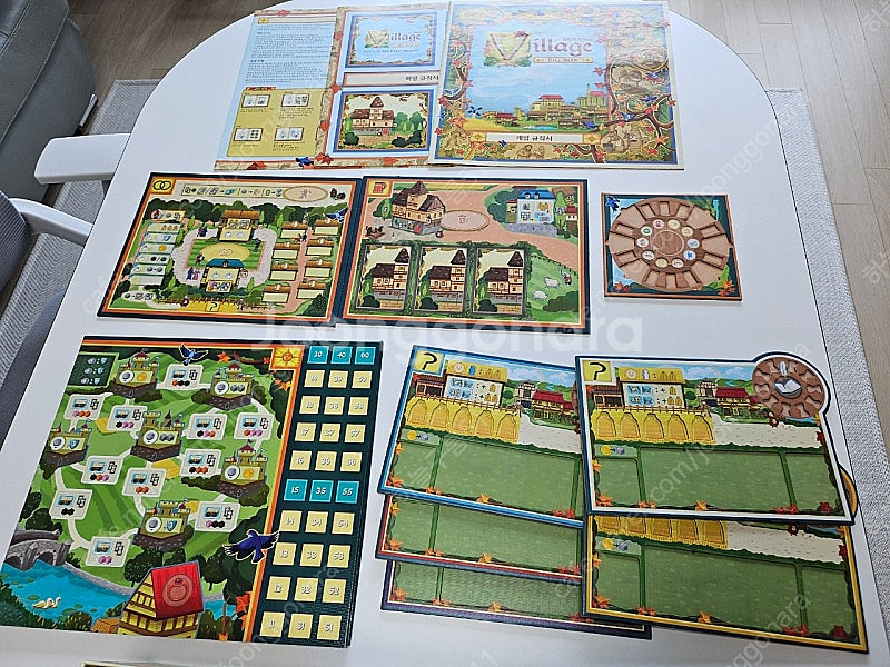 보드게임 빌리지 빅박스 (일꾼놓기 전략 게임)--2