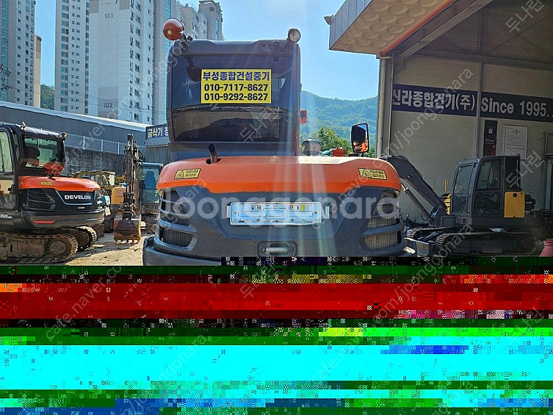 두산 DX55MT-5 2017년식 가동5천 회전링크 코...--4