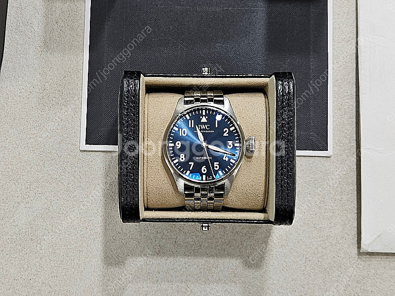 (가격수정)IWC 빅파일럿 43mm 청판 시계 판매--3