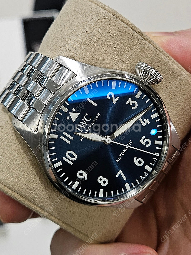 (가격수정)IWC 빅파일럿 43mm 청판 시계 판매--6