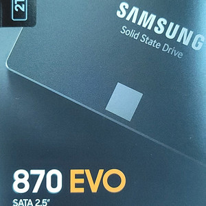 삼성 870 EVO 2TB SSD 2.5인치