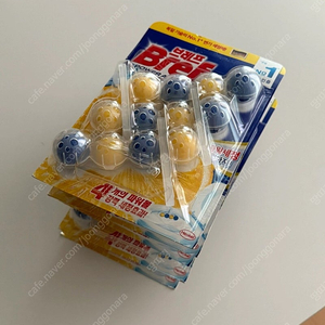 브레프 파워액티브 레몬 3P 5개 변기세정제 팝니다