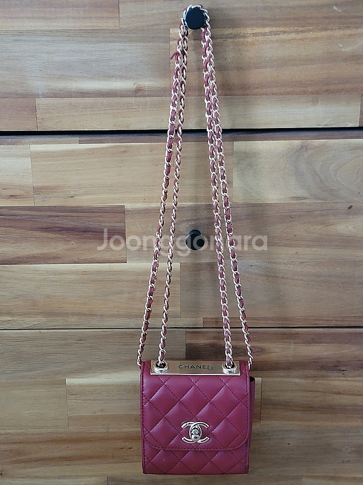 가슴 떨리는 그이름ㅡ[정품] 샤넬 트렌디CC 미니 체인 크로스 백. 가방 !!--0