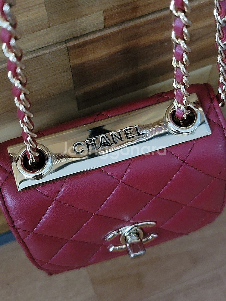 가슴 떨리는 그이름ㅡ[정품] 샤넬 트렌디CC 미니 체인 크로스 백. 가방 !!--4