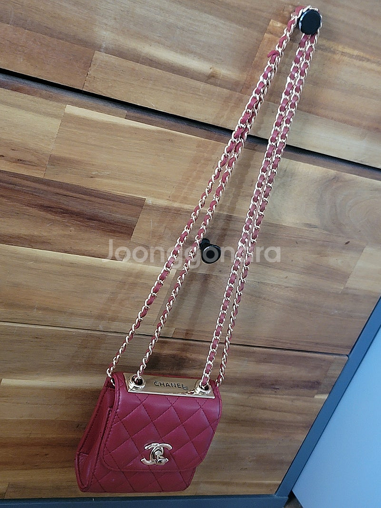 가슴 떨리는 그이름ㅡ[정품] 샤넬 트렌디CC 미니 체인 크로스 백. 가방 !!--6