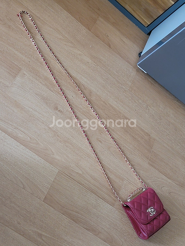 가슴 떨리는 그이름ㅡ[정품] 샤넬 트렌디CC 미니 체인 크로스 백. 가방 !!--9