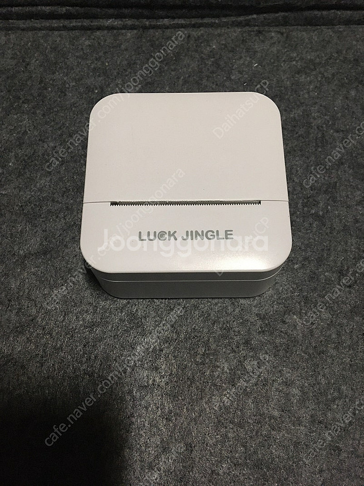 열전사 미니 프린터기 LUCK JINGLE+롤용지34매--1
