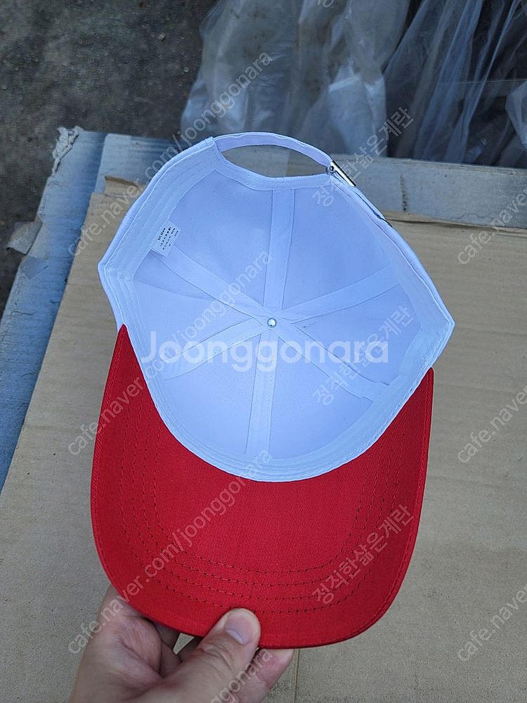 상표 적혀 있는 캡모자 썬캡모자 운동회모자 단체모자 M...--4
