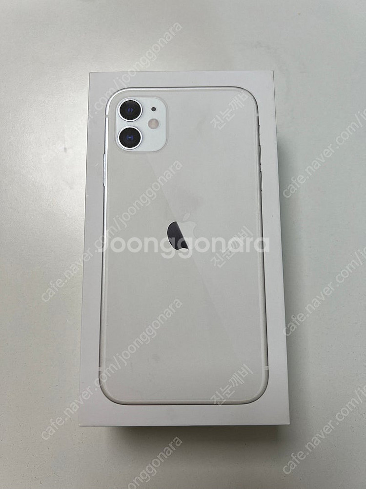 아이폰11 화이트 128gb--0