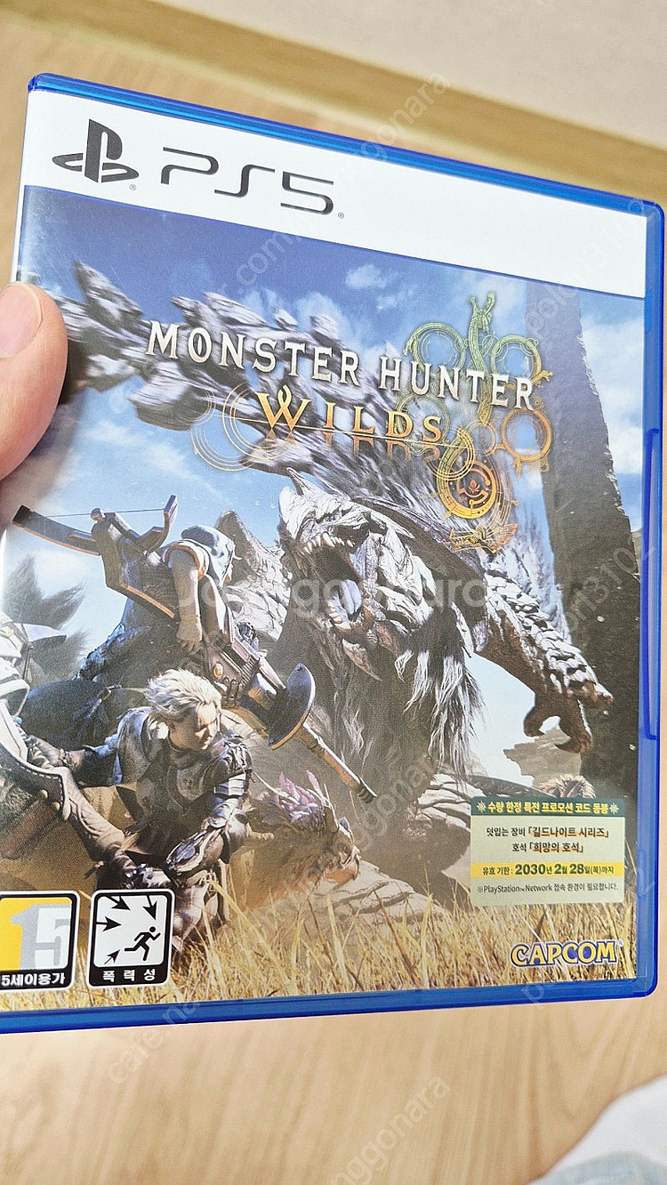 ps5 몬스터헌터 와일즈 S급(예약특전 코드 있음)--0