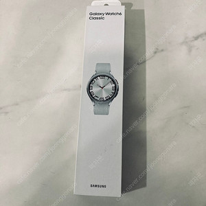 갤럭시 워치6 클래식 47MM 실버 미개봉 새거! 20만원 판매합니다!