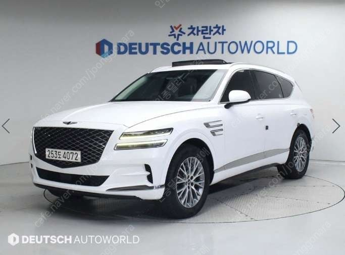 중고차 제네시스 GV80 3.0 디젤 AWD 기본형 부부중고차 중고차할부 ★ 여유자금 ★ 수원 ★ 이미지