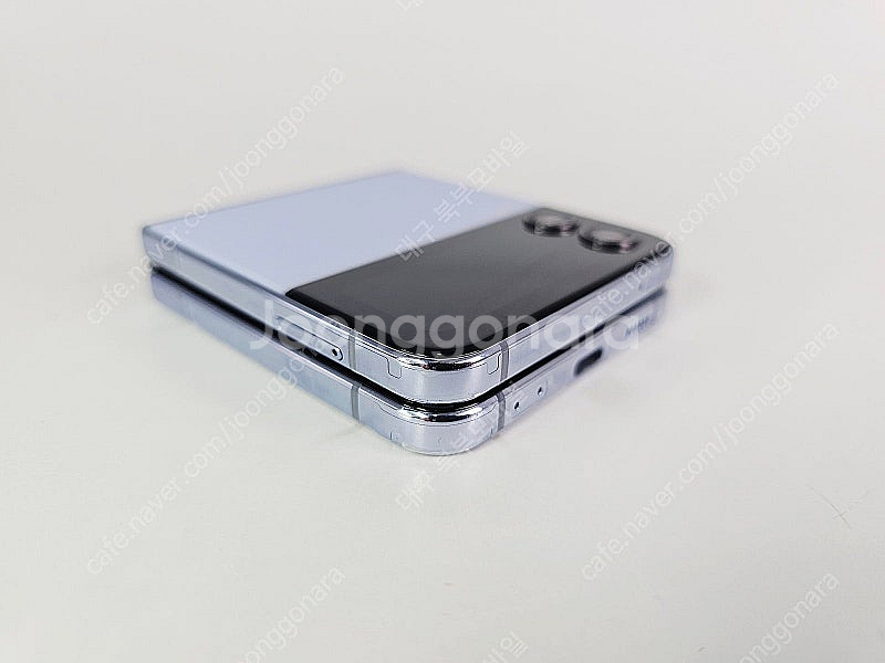 갤럭시 Z플립4 256GB 블루 센터판 무잔상 무기스 ...--4
