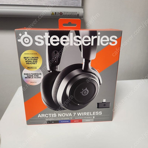 스틸시리즈 Arctis Nova 7 헤드셋 정발품 판매합니다