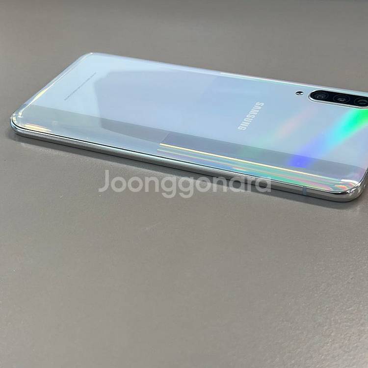 갤럭시A90 화이트색상 128용량 미파손 상태좋은단말기...--6