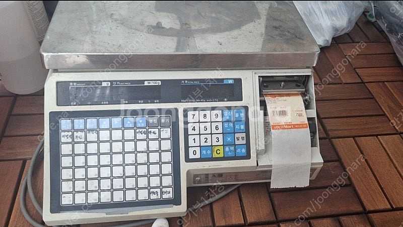카스 전자저울 라벨 프린터 CAS-CL5200 라벨스티...--1