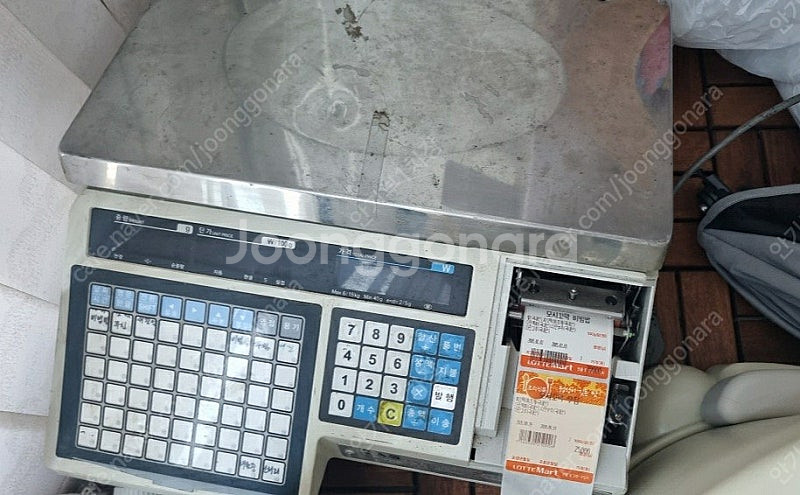 카스 전자저울 라벨 프린터 CAS-CL5200 라벨스티...--2