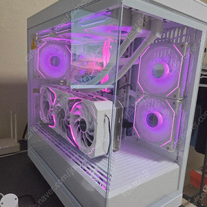 부산개인 직거래만 7800x3d 4080 super 화이트본체