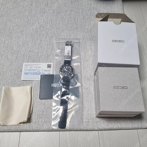 세이코 슬림터틀 검판 SPB317J1 SPB317 새상품