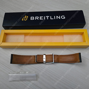 오메가, iwc, 롤렉스 까르띠에, 태그호이어 호환되는 정품 브라이틀링 가죽 + 버클 저렴하게 판매합니다