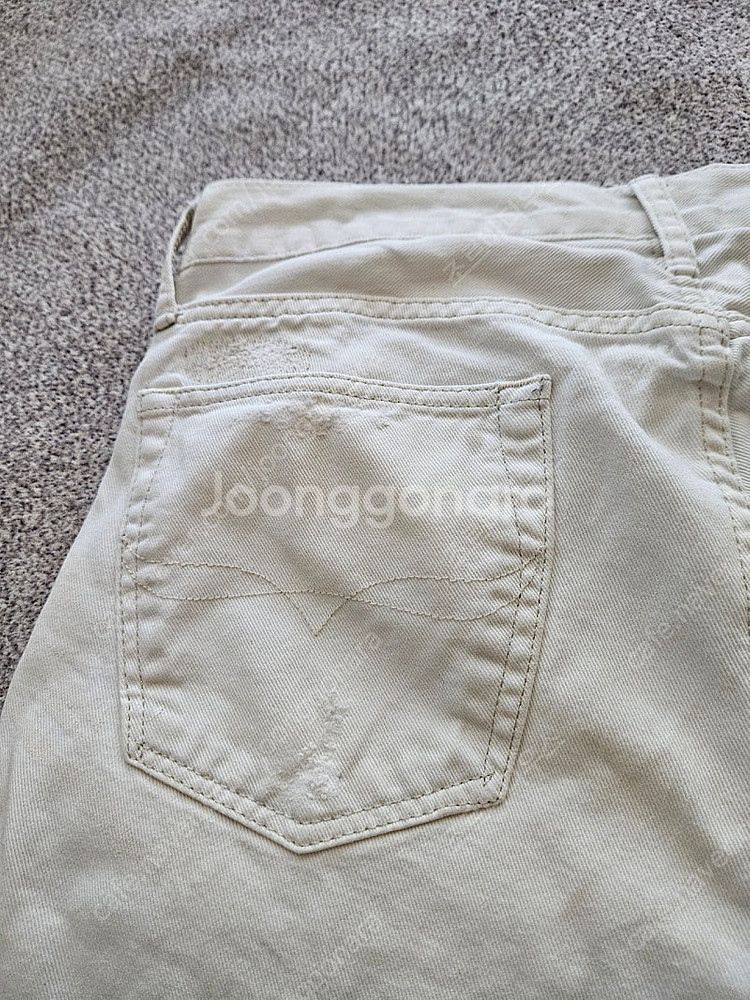 폴로 랄프로렌 리페어드 데님 패치워크 에크루 RRL--9