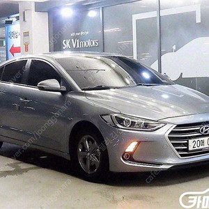 중고차 아반떼 AD 1.6 GDI 스마트 (5인승) 2017 년식 회색 저렴한 중고차