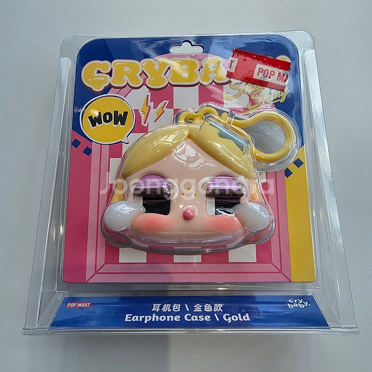 미개봉) 팝마트 크라이베이비 샤이니 이어폰백 골드, 브라운--1