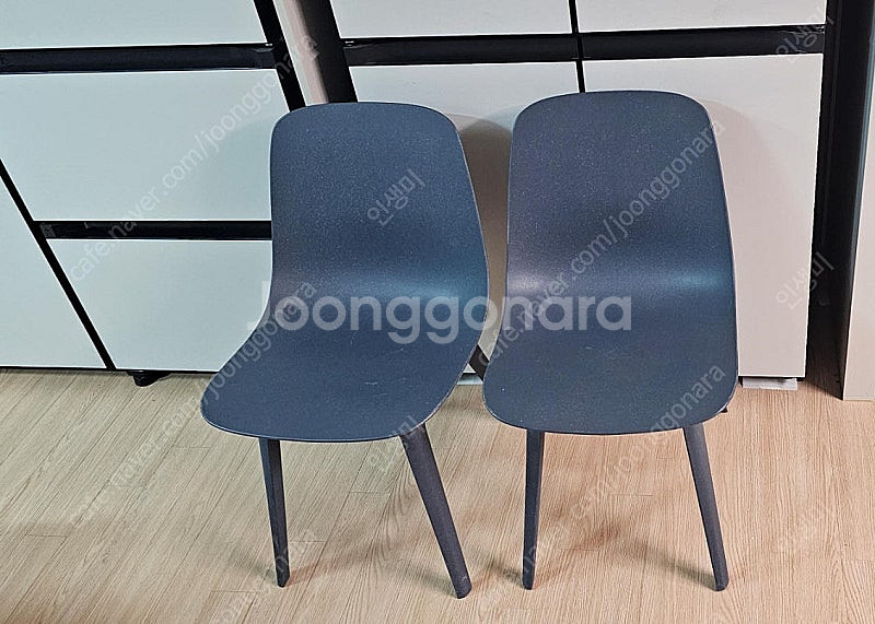 이케아 ODGER 오드게르 의자 블루--0