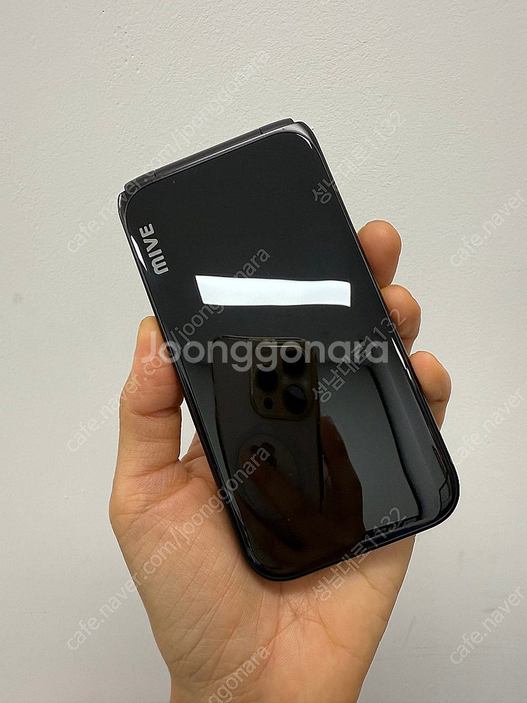 M120 (MIVE)마이브 스타일폴더폰 블랙 32기가 ...--0