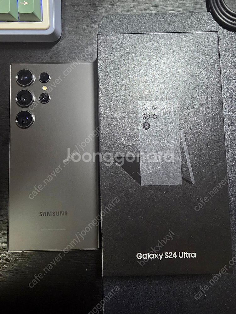갤럭시 S24 울트라 512GB 티타늄 블랙--0