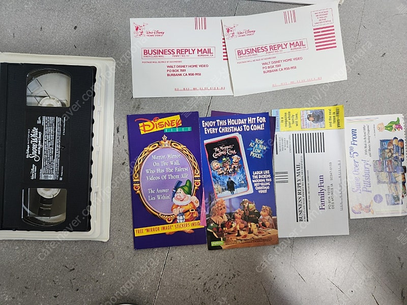 애니영어 백설공주와 일곱난쟁이 (마스터피스 컬렉션) / 비디오테이프 이미지