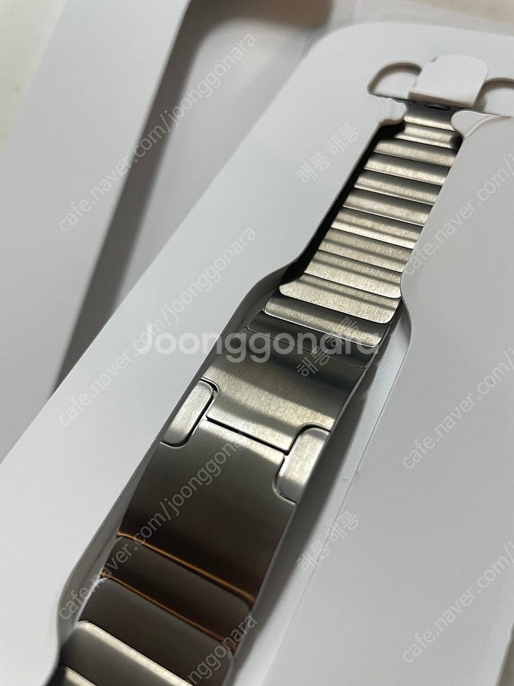 애플워치 링크브레이슬릿 내추럴 42mm 시착품--1