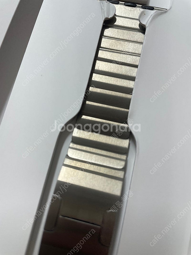 애플워치 링크브레이슬릿 내추럴 42mm 시착품--2