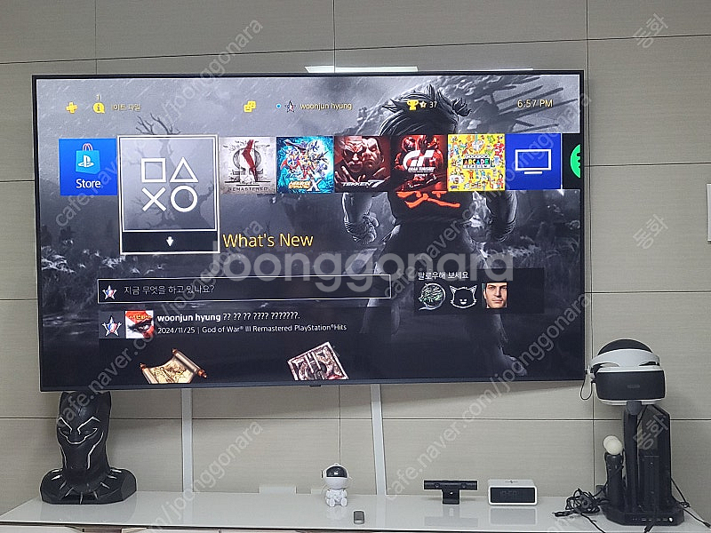 플스4, VR, 게임DVD 등등 포함 셋트 판매합니다.--1
