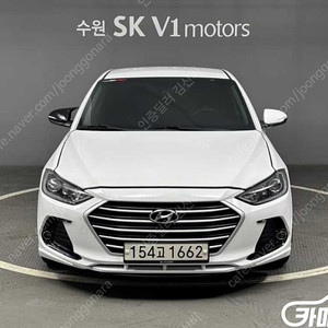 중고차 할부 아반떼 AD 1.6 GDI 스마트 스페셜 (5인승) 2016 년식 흰색 깔끔한 중고차