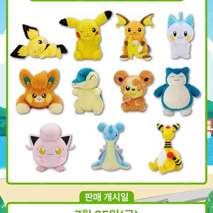 포켓몬 브케인 대형 인형 부산 팝업 제품