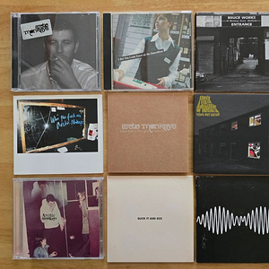 CD 음반 Arctic Monkeys 악틱 몽키스 앨범, 싱글 9장