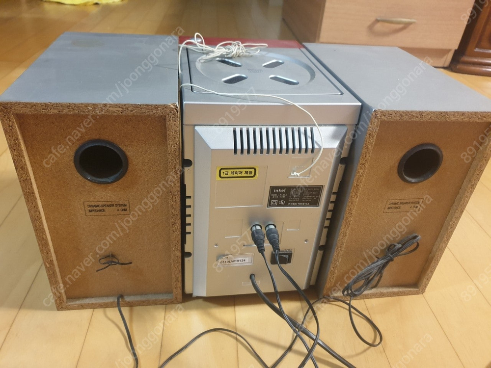 가격내림= 인켈미니오디오 스피커(인천) 스피커 이미지