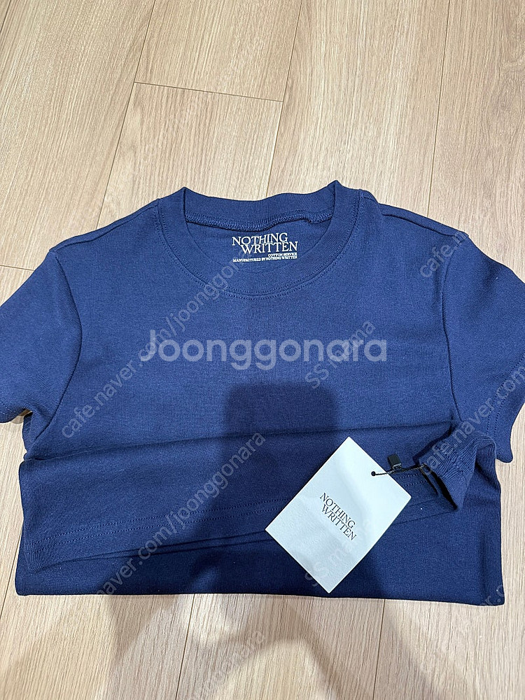 낫띵리튼 티 . 90s t-shirt (Navy)--0