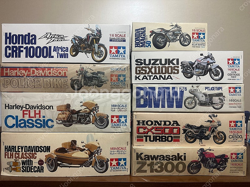 [팝니다]타미야 BIG SCALE 1/6 바이크 다수 ...--0