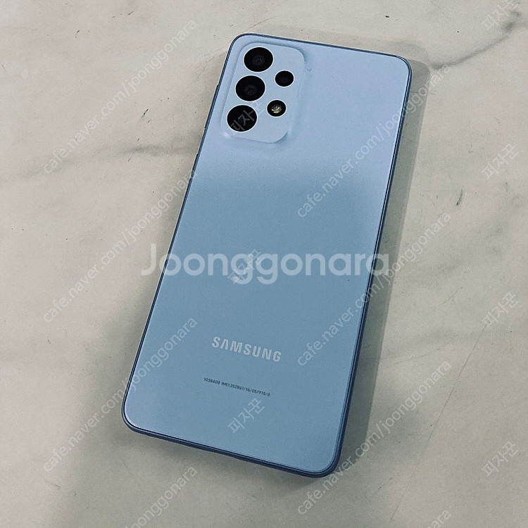 갤럭시 A33 블루 128기가 외관S급 매우깨끗한기기 9만5천원 판매합니다!--1